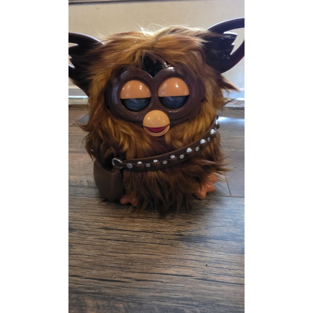 Hasbro 2012 Furby Star Wars Chewbacca Furby Interactive - WORKS W/Instruction
